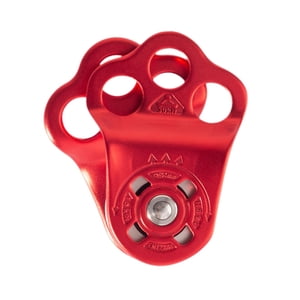 Ioensy - Polea De Enganche Para Escalada Polea Para Aventuras Al Aire Libre Rappel A Gran Altitud Rojo