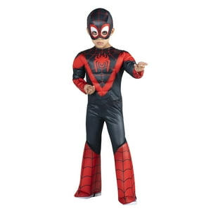 Jazwares Costume Play - Disfraz Jazwares Marvel Spin Official Toddler Deluxe 3T-4T