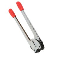 Magideal - Alicates Tensores De Flejado, Máquina Flejadora De Tiras, Sellador De Sujeción, Mango Cómodo Multifunción De Metal, Alicates Manuales Antideslizantes