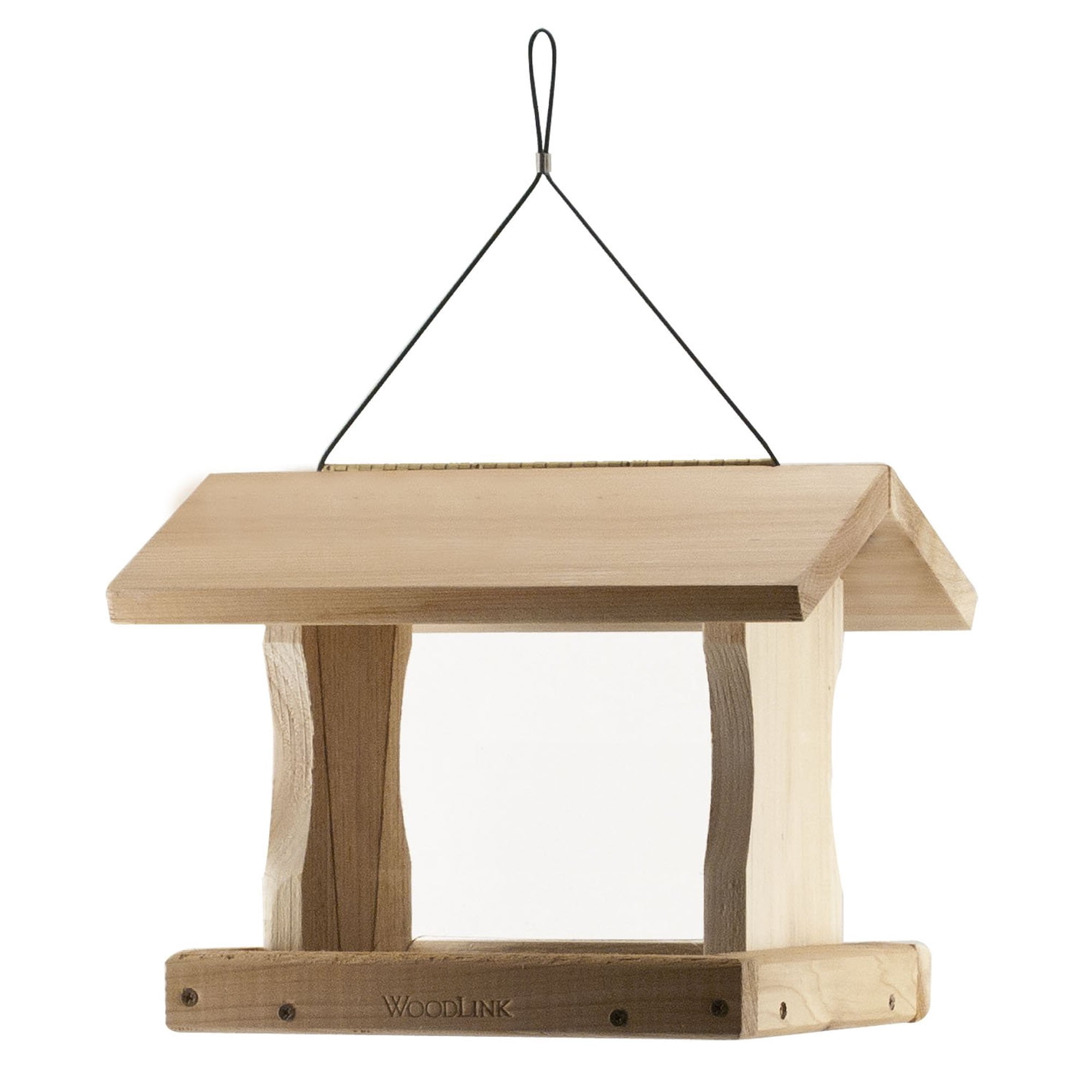 Comedero para pájaros Woodlink PRO1 Cedar Premium con pantalla metálica
