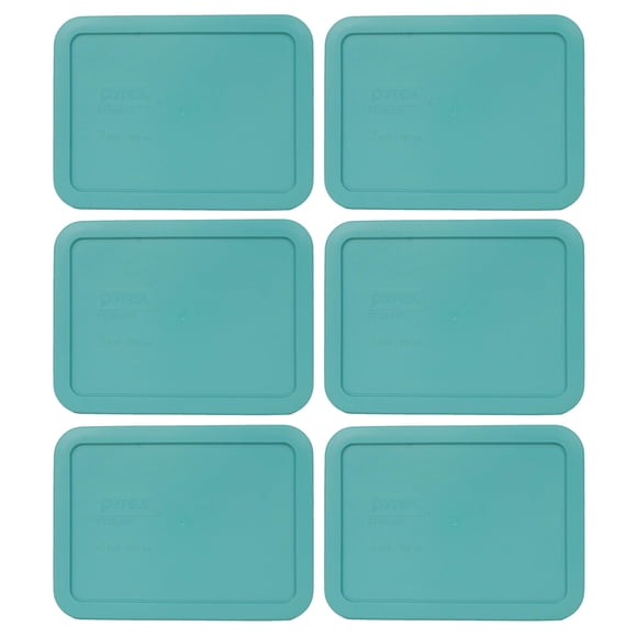 Tapa Pyrex 750 ml Turquesa – Pack de 6