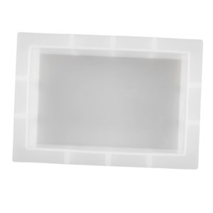 Bothyi - Molde De Silicona De Cristal, Molde De Fundición De Resina, Cuadrado De Epoxi Diy, 222X155X51Mm