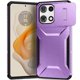 thumbnail image 1 of Funda Resistente para Motorola Moto G 5G 2025 con Tapa Deslizante y Protección Militar Morado, 1 of 5