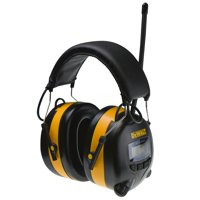 Orejeras Dewalt Dpg15 Am/Fm Digital Tune Con Conexión Aux
