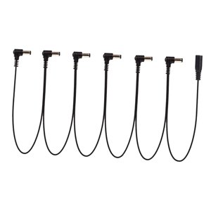 Bothyi - Cable De Efectos De Cadena De Margaritas 9V Dc Para Guitarra Acústica Teclado De Guitarra Eléctrica 6Way