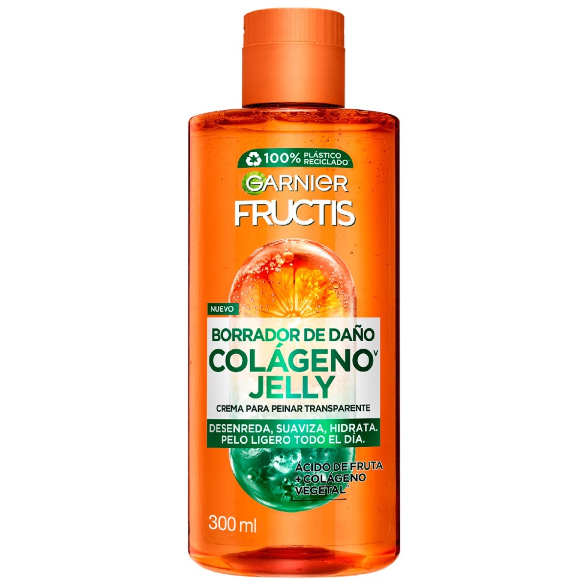 Crema De Peinar 10 En 1 Borrador De Daño 300 ml Garnier