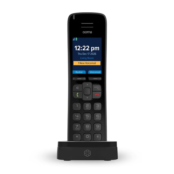 Auricular ooma HD3 Inalámbrico con Identificador de Llamadas y Voz HD de 2 pulgadas