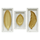 thumbnail image 1 of Cuadro Tríptico Hojas Madera 3 Pcs., 1 of 3