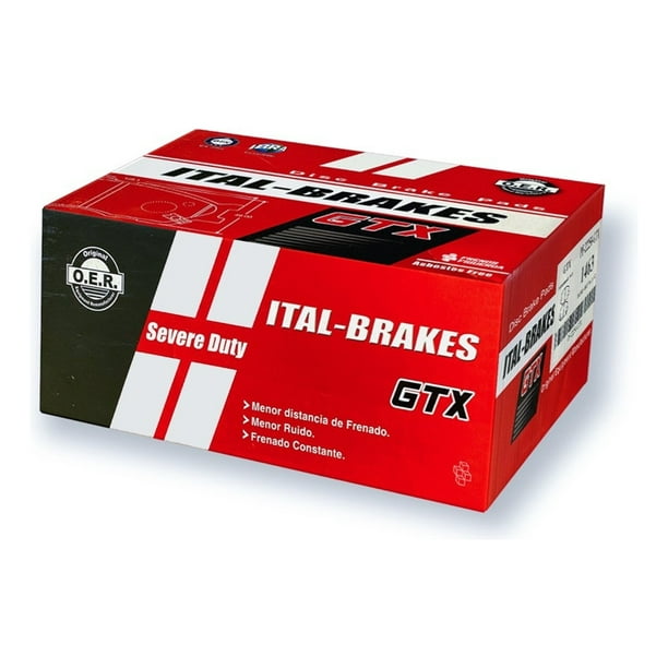 Set Pastillas Frenos Gtx Delanteras Para Mazda Biante 2006 2015