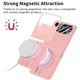 thumbnail image 5 of Magnetic Slim Case for Samsung Galaxy Z Flip 4 with Camera Guard & Anti-Scratch Back Pink, 5 of 6