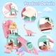 thumbnail image 4 of Juguete Con Forma De Dinosaurio Para Rampa De Coche Con 4 Coches De Empuje, 4 of 7