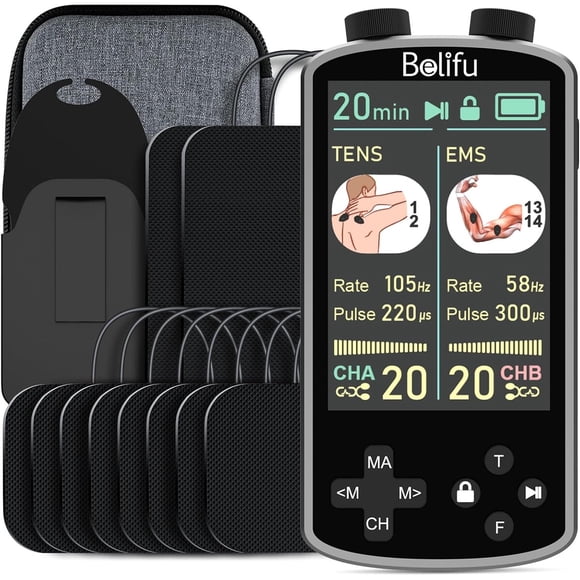 TENS EMS Unit Muscle Stimulator for Pain Relief Therapy 4