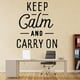 thumbnail image 2 of Decomural Keep Calm Carry On WS-46401, 2 of 2