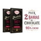 thumbnail image 4 of Pack Tabletas Chocolate 95% Cacao 2 un x 75g, 4 of 4