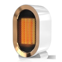 Calefactor Portátil De Interior Qqt Ptc Cerámico 1200 W Blanco