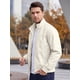 thumbnail image 4 of Chaqueta Bomber Ligera de Trabajo y Golf con Cremallera para Hombre INSPIRE CHIC para Primavera y Otoño L Beige, 4 of 6