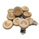 thumbnail image 1 of Pinzas para chupete ARAKIERST de madera de haya, 10 piezas, forma de animal, 1 of 6