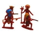 thumbnail image 2 of 4 Piezas Simulación Vaquero Personas Figuras Dise?o Modelo Indio Figuras De Acción, 2 of 5