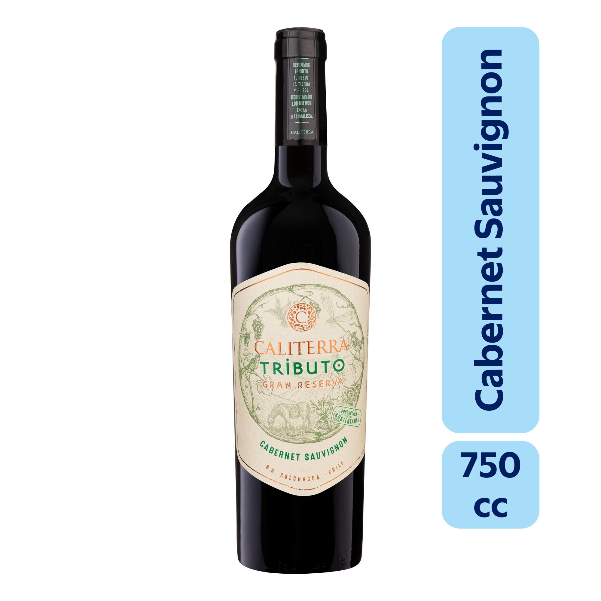 Vino Tinto Tributo Cabernet Sauvignon Botella 0,75 L Caliterra