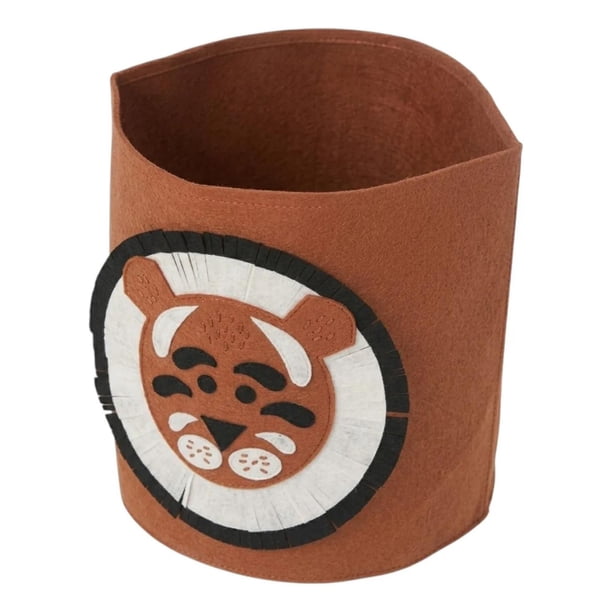 Cesto De Ropa Juguetes Infantil Animales Material Resistente marron