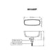 thumbnail image 3 of Soporte Scandvik para lámpara LED SPREADER LIGHT, color blanco, 3 of 4