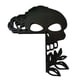 thumbnail image 1 of Señal De Esquina De Puerta De Halloween, Suministros Para Festivales, Adorno Para Estante De Fiesta, Calavera Con Espejo, 1 of 5