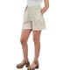 thumbnail image 2 of Short Mujer Premium Casual Formal Tela Algodon Lavado Tiro Alto 411, 2 of 5