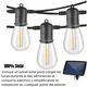 thumbnail image 2 of Guirnalda Focos Exterior Recarga Solar 10 Metros Luz Cálida, 2 of 7