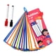 thumbnail image 1 of Tarjetas De Matemáticas De 0 A 12 Con Bordes Redondeados, Reutilizables, De 3,1 X 7 Pulgadas, Con 2 Rotuladores De Borrado En Seco., 1 of 5