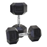 Mancuerna Hexagonal De Caucho 25Kg (Unidad) | Hwm
