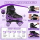 thumbnail image 2 of Patines en línea ajustables HXWY para niños, 4 tallas, para niños y niñas, 2 of 7