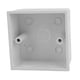 thumbnail image 2 of 2 piezas 86mm x 86mm x 40mm Caja trasera de diseño cuadrado para interruptor, 2 of 2
