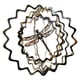 thumbnail image 3 of Dragonfly Wind Spinner Art Ornaments 3D Metal Yard Decor Para Yard Patio Lawn, 3 of 5