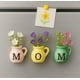 thumbnail image 1 of Imanes de mini floreros para el refrigerador - Regalos de Navidad para mamá de parte de su hija, 1 of 8