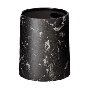 Magideal - Bote De Basura Abierto, Bote De Basura De Cocina, Bote De Basura Sin Tapa, Práctico Bote De Basura, Bote De Basura Para El Hogar, Oficina, Habitación Negro 12L