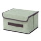 thumbnail image 1 of Caja De Almacenamiento Plegable Con Tapa Organizador De Aperitivos Contenedor Armario S Verde, 1 of 5