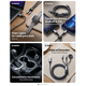 thumbnail image 2 of Cable Cargador 3 en 1 Remax Compatible USB Tipo C y Smartwatch, 2 of 5