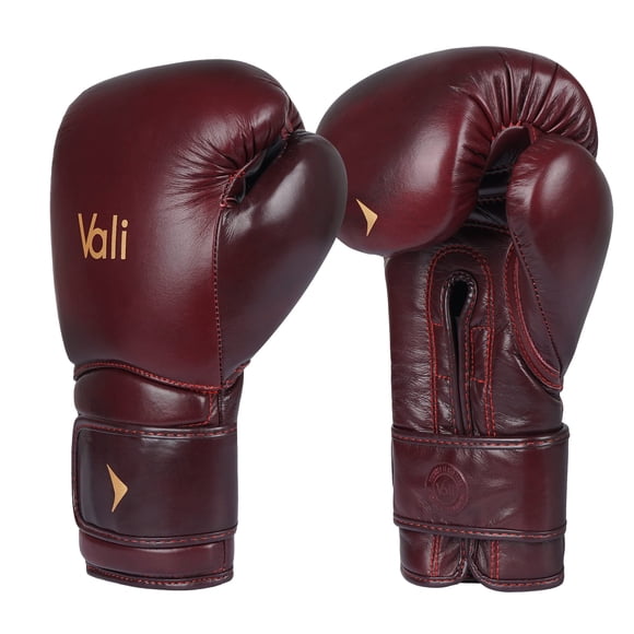 Guantes de Boxeo Vali Lancer 457 g Cuero Rojo para Entrenamiento