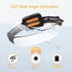 thumbnail image 4 of Linterna frontal POKISEED, 1500 lúmenes, LED recargable, haz de 230°, 4 of 8