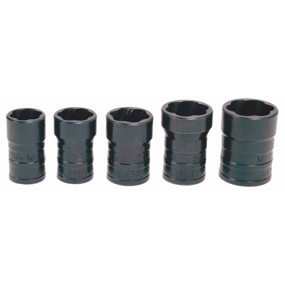 Juego de llaves de vaso Williams TSFS5005 de 5 piezas, de 3/4" a 1"