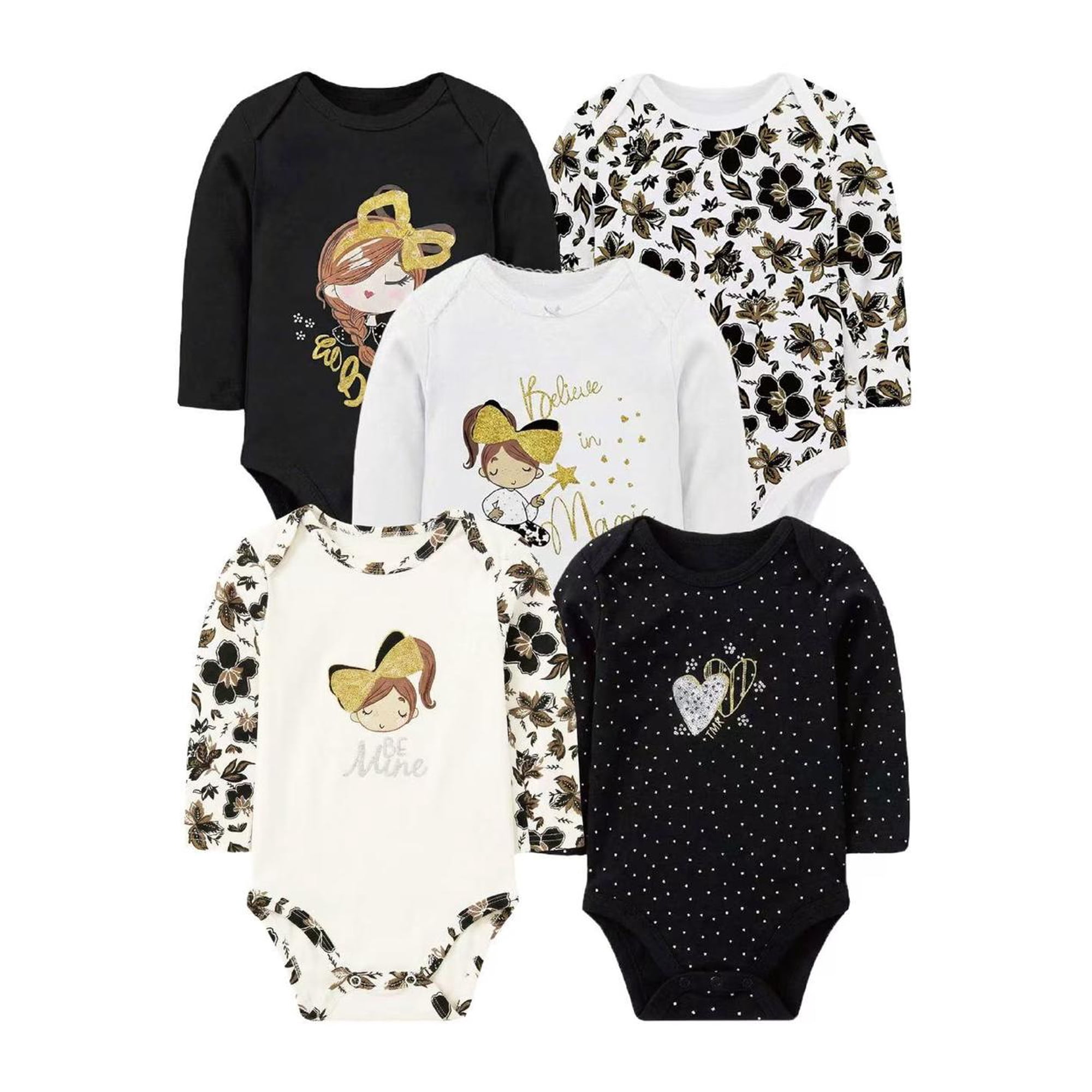 Tedmimak - Bodys Algodon Pack 5 Unidades 18 A 24 Meses