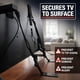 thumbnail image 3 of Correas de seguridad para televisor Quakehold! 4520 de nylon negro, 3 of 7