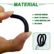 thumbnail image 5 of Kit de reparación de visera solar ROMASO para Jeep JK JKU 2007‑2017, 5 of 7