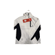 thumbnail image 1 of Chaqueta cortaviento deportiva ultra liviana micropolar blanco, talla XXL, 1 of 2