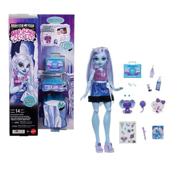 Monster High Abbey Bominable Self-Scare Secrets 4 años+