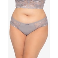 Lady Genny - Cuadro Encaje Floreado Y Microfibra