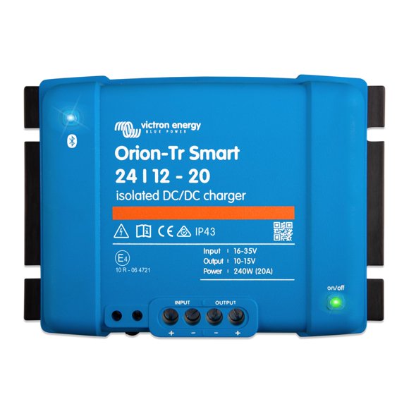 Cargador DC a DC Victron Energy Orion-Tr Smart 24/12 V 20A