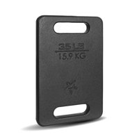 Placa De Pesas Rucking Yes4All De Hierro Fundido De 10 Kg Con Mango De 10 Libras