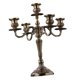 thumbnail image 4 of Portavelas Romántico De Metal Con Candelabro De 3 O 5 Brazos Estilo Antiguo_ 5 Brazos, 4 of 5