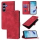 thumbnail image 1 of Funda Cartera para Samsung Galaxy S24 con Soporte y Ranuras, Resistente a Golpes y Rayones Rojo, 1 of 6